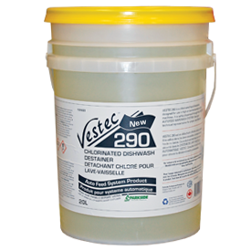 Vestec 290 Concentrated Chlorinated Warewash Sanitizer Liquid