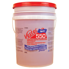 Vestec 550 Concentrated Multi-Purpose Commercial Warewash Detergent