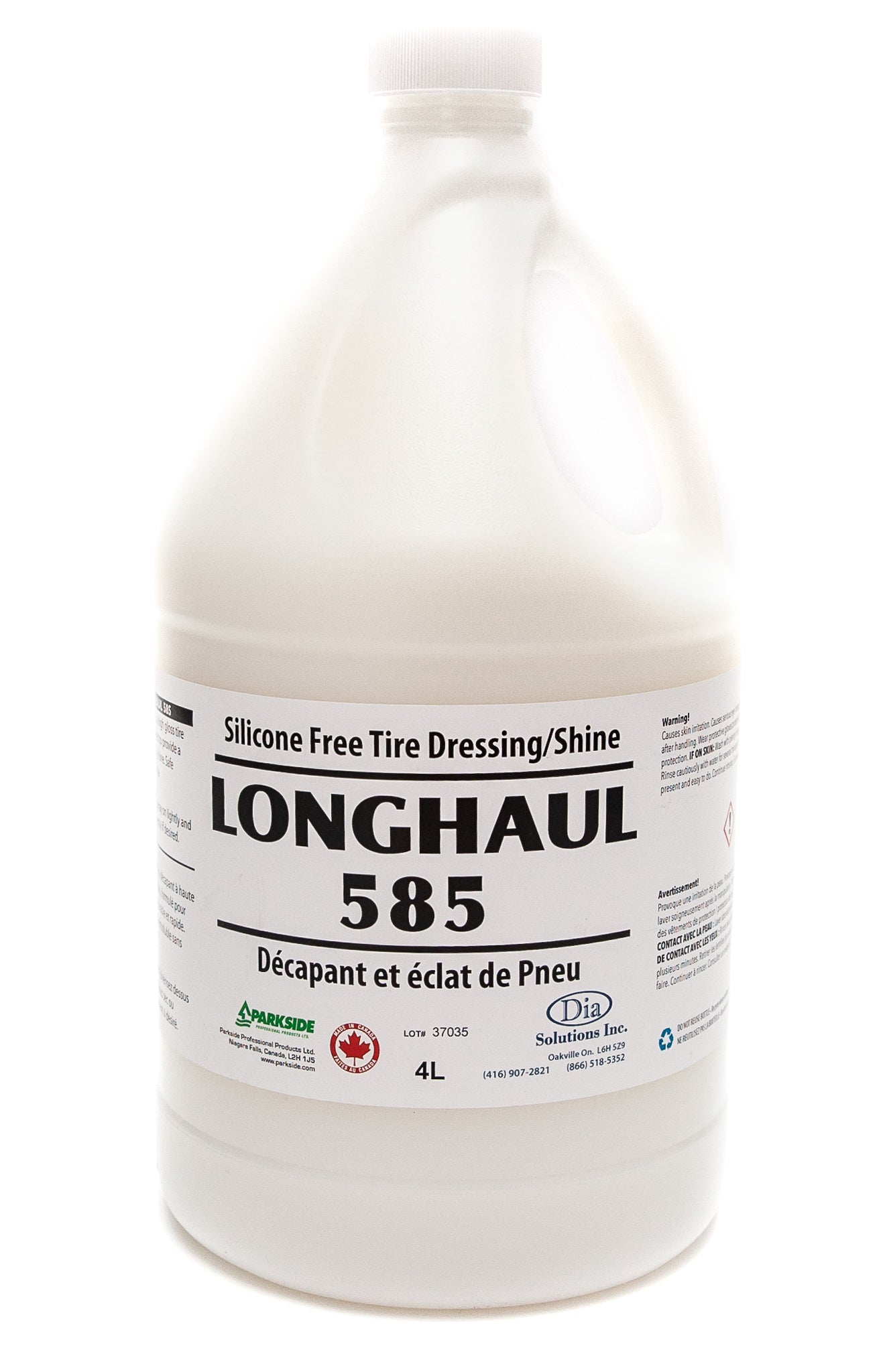 Longhaul 585 - Silicone Free Tire Dressing/Shine