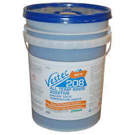 Vestec 208 Commercial All Temp Rinse Additive