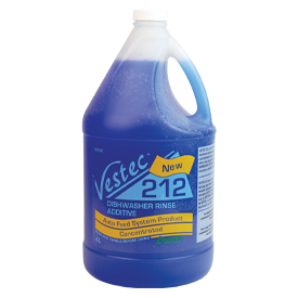 Vestec 212 Concentrated Commercial High Temp Rinse Additive