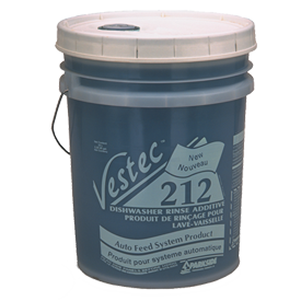 Vestec 212 Concentrated Commercial High Temp Rinse Additive