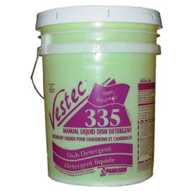 Vestec 335 Concentrated Pot and Pan Detergent, Lemon Scented