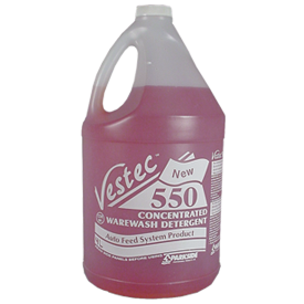 Vestec 550 Concentrated Multi-Purpose Commercial Warewash Detergent