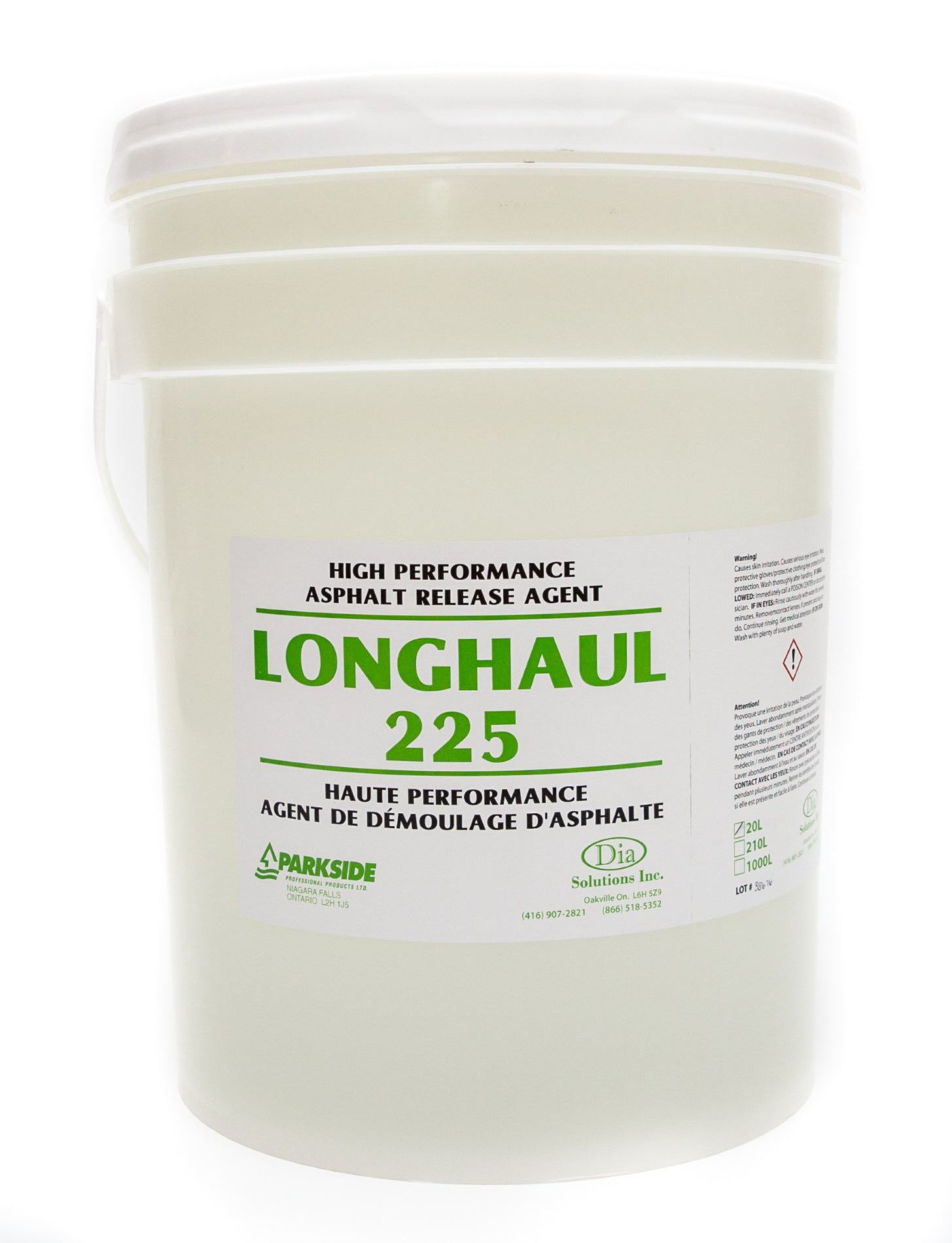 Longhaul 225 High Performance Asphalt Release Agent